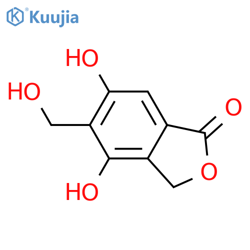 4,6-Dihydroxy-5-methyl-1(3H)-isobenzofuranone; 1'-Hydroxy structure