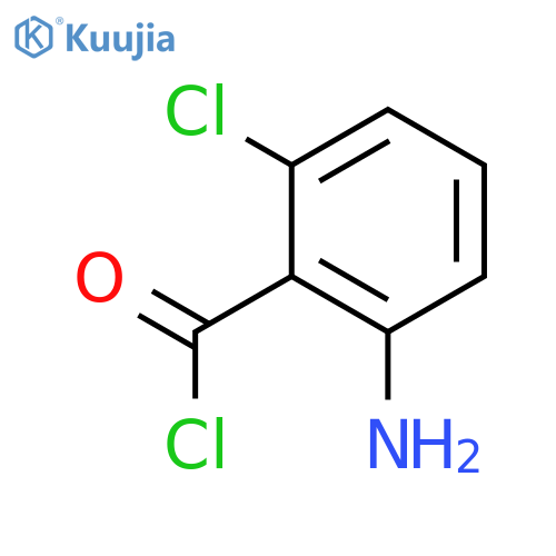 Benzoyl chloride,2-amino-6-chloro- structure