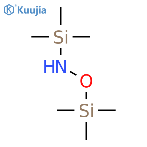 N,O-bis(Trimethylsilyl)hydroxylamine structure
