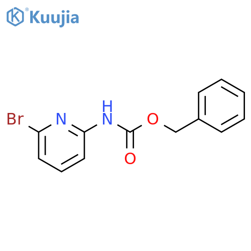 benzyl N-(6-bromopyridin-2-yl)carbamate structure