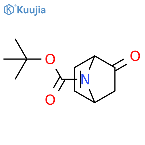 7-Azabicyclo[2.2.1]hept-2-ene-7-carboxylic acid, 5-oxo-,1,1-dimethylethyl ester structure