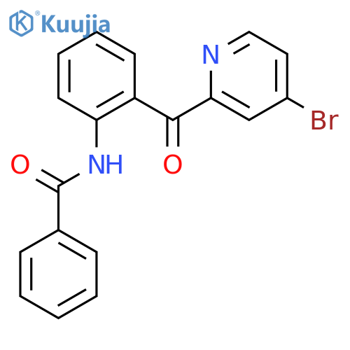 N-(4-Bromo-2-picolinoylphenyl)benzamide structure