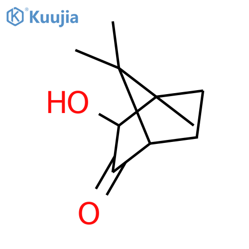 Bicyclo[2.2.1]heptan-2-one,3-hydroxy-4,7,7-trimethyl-, (1R,3S,4S)-rel- structure