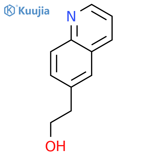 2-(quinolin-6-yl)ethan-1-ol structure