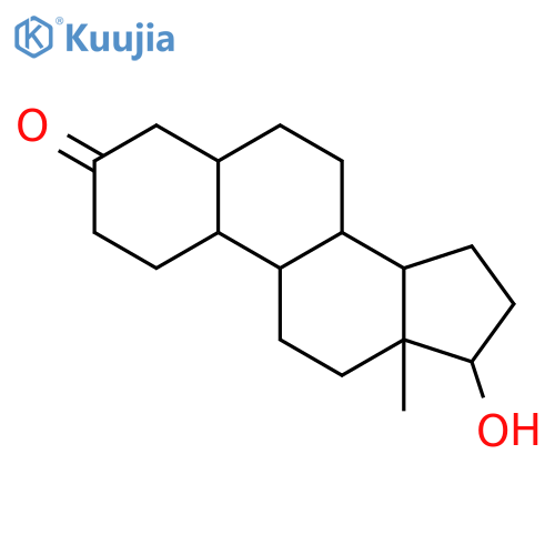 17α-Hydroxy-5α,10α-estran-3-one structure