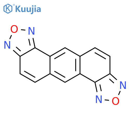 Anthra[1,2-c:5,6-c']bis[1,2,5]oxadiazole(7CI,8CI,9CI) structure