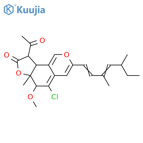 Isochromophilone Ia; 2',8-Diepimer, 6R-alcohol, 6-Me ether structure