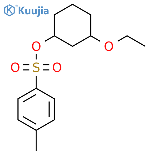 3-Ethoxycyclohexyl 4-methylbenzene-1-sulfonate structure