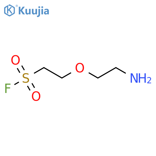 2-(2-Aminoethoxy)ethane-1-sulfonyl fluoride structure