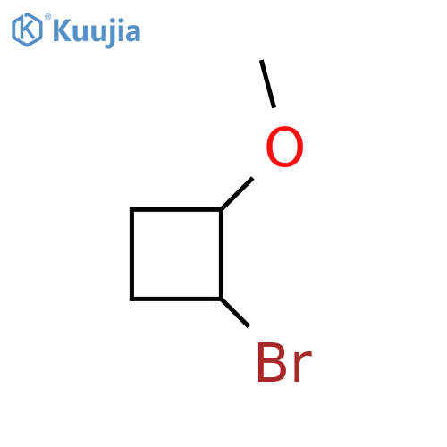 1-Bromo-2-methoxycyclobutane structure