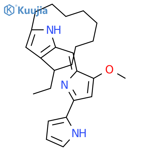 Metacycloprodigiosin structure