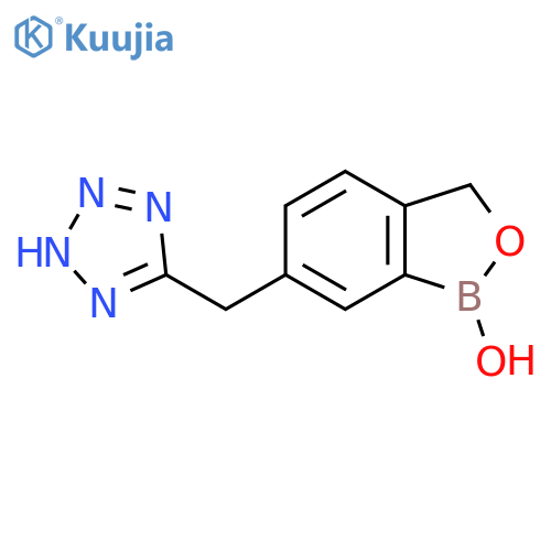 6-((2H-Tetrazol-5-yl)methyl)benzo[c][1,2]oxaborol-1(3H)-ol structure