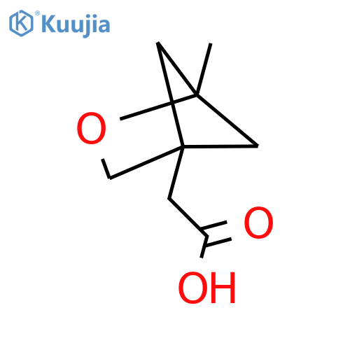 2-(1-Methyl-2-oxabicyclo[2.1.1]hexan-4-yl)acetic acid structure