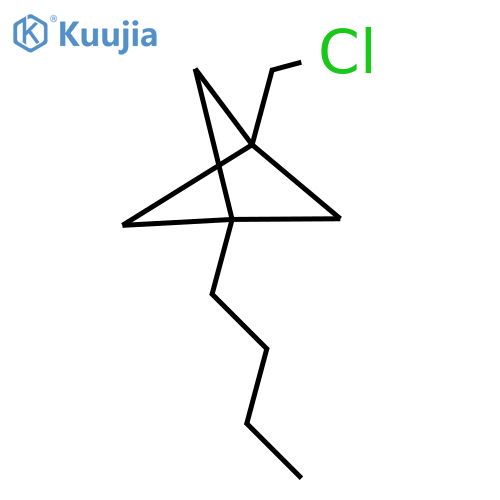 1-Butyl-3-(chloromethyl)bicyclo[1.1.1]pentane structure