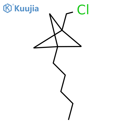 1-(Chloromethyl)-3-pentylbicyclo[1.1.1]pentane structure