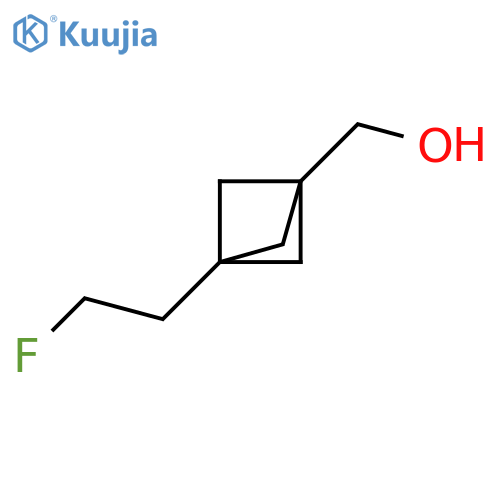 Bicyclo[1.1.1]pentane-1-methanol, 3-(2-fluoroethyl)- structure