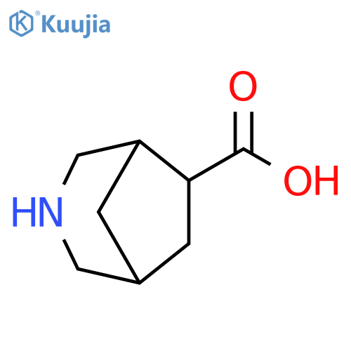 3-Azabicyclo[3.2.1]octane-6-carboxylic acid structure