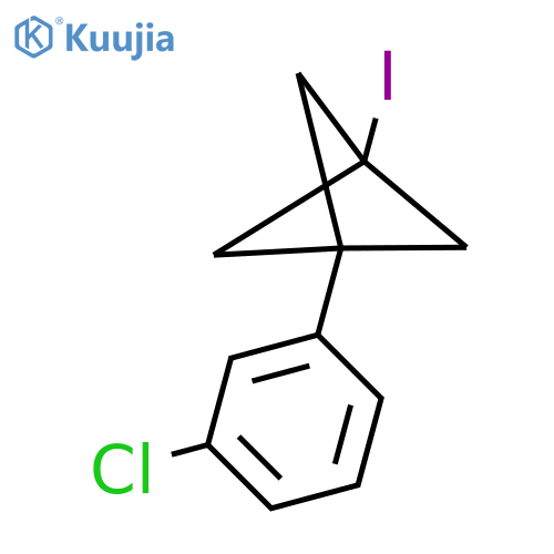 1-(3-Chlorophenyl)-3-iodobicyclo[1.1.1]pentane structure