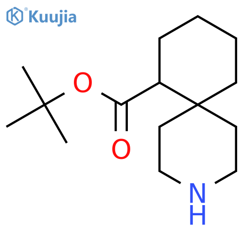 Tert-butyl 3-azaspiro[5.5]undecane-7-carboxylate structure