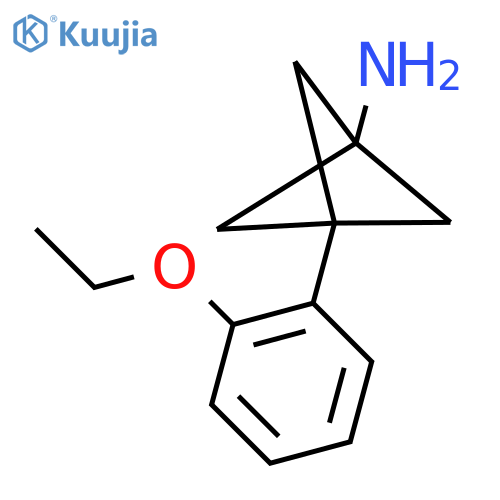 3-(2-Ethoxyphenyl)bicyclo[1.1.1]pentan-1-amine structure