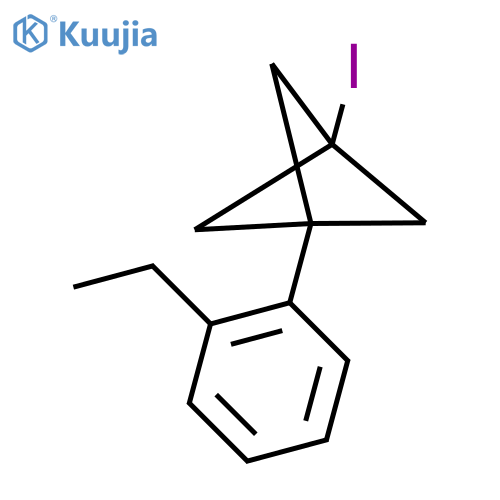 1-(2-Ethylphenyl)-3-iodobicyclo[1.1.1]pentane structure