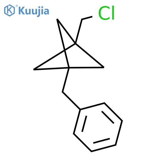 1-Benzyl-3-(chloromethyl)bicyclo[1.1.1]pentane structure