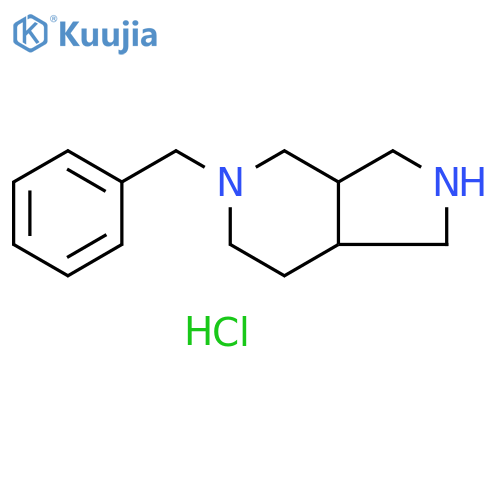 5-Benzyl-octahydropyrrolo[3,4-c]pyridine dihydrochloride structure