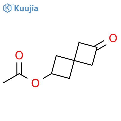 (2-oxospiro[3.3]heptan-6-yl) acetate structure