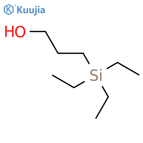 3-(Triethylsilyl)-1-propanol structure