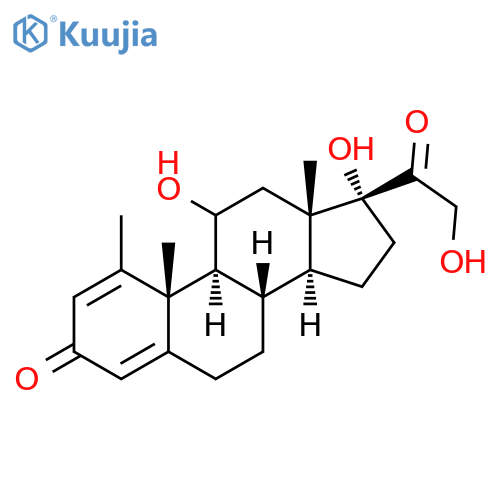 6a-Methyl Prednisolone 17-Deshydroxy 17b-Carboxylic Acid structure