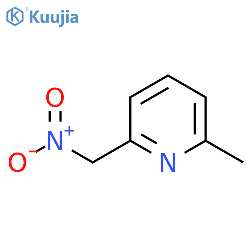2-methyl-6-(nitromethyl)pyridine structure