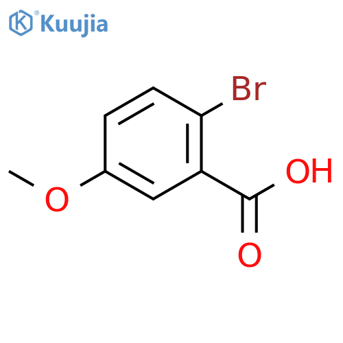 2-Bromo-5-methoxybenzoic acid structure
