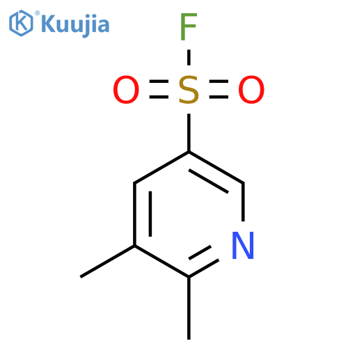 5,6-dimethylpyridine-3-sulfonyl fluoride structure