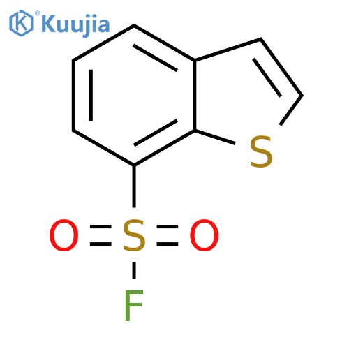 1-benzothiophene-7-sulfonyl fluoride structure