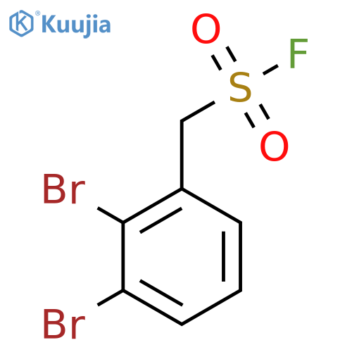 (2,3-Dibromophenyl)methanesulfonyl fluoride structure