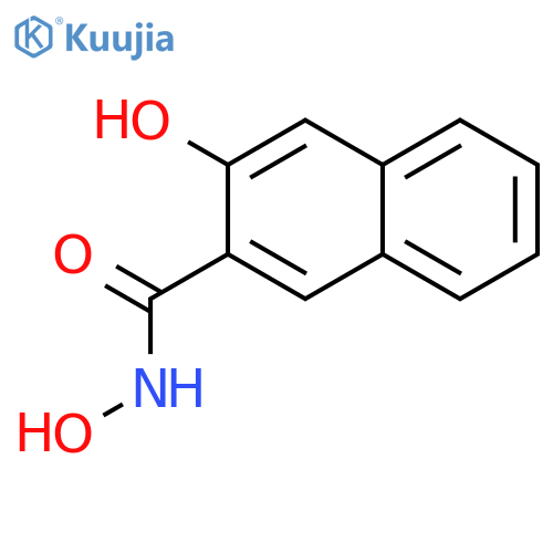 N,3-dihydroxynaphthalene-2-carboxamide structure