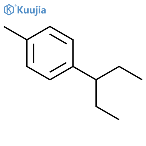 Benzene,1-(1-ethylpropyl)-4-methyl- structure
