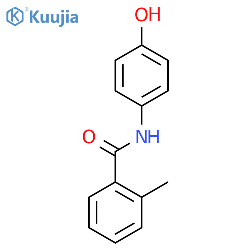 Benzamide, N-(4-hydroxyphenyl)-2-methyl- structure
