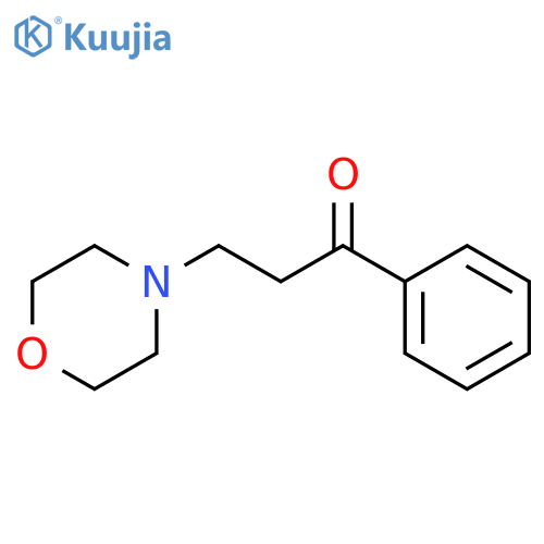 3-Morpholino-1-phenylpropan-1-one structure