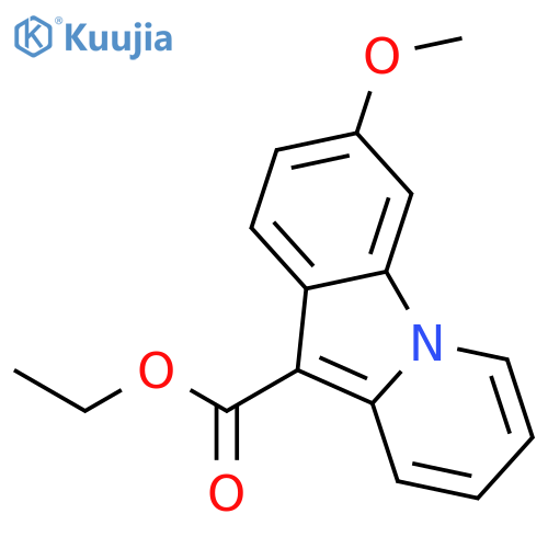 Ethyl 3-methoxypyrido[1,2-a]indole-10-carboxylate structure