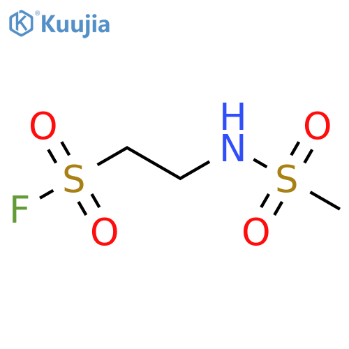 2-methanesulfonamidoethane-1-sulfonyl fluoride structure