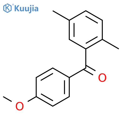 Methanone, (2,5-dimethylphenyl)(4-methoxyphenyl)- structure