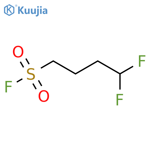 4,4-difluorobutane-1-sulfonyl fluoride structure
