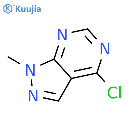 4-Chloro-1-methyl-1H-pyrazolo[3,4-d]pyrimidine structure