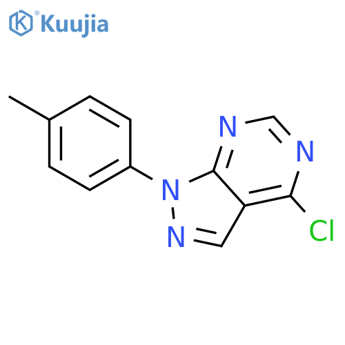 4-Chloro-1-(4-Methylphenyl)-1h-Pyrazolo3,4-DPyrimidine structure