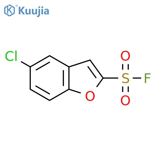 5-chloro-1-benzofuran-2-sulfonyl fluoride structure