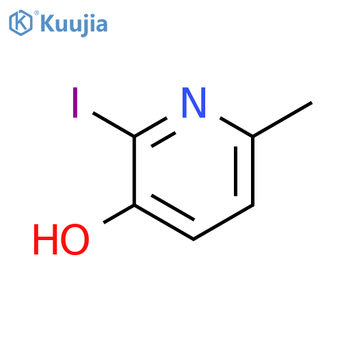 3-Hydroxy-2-iodo-6-methylpyridine structure