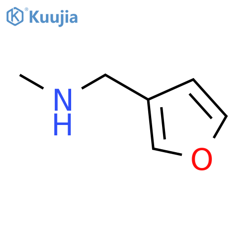 (furan-3-ylmethyl)(methyl)amine structure