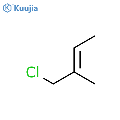 2-Butene,1-chloro-2-methyl-, (2E)- structure
