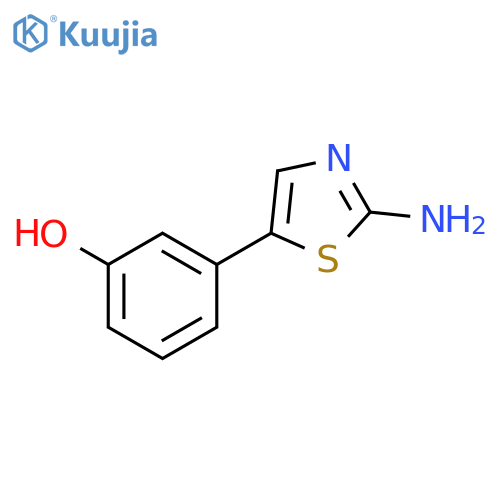 3-(2-Aminothiazol-5-yl)phenol structure